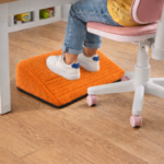 Çalışma Masası Altı Turuncu Ayak Rampası Ergonomik Masa Altı Ayak Koyma Standı 15cm Yükseklik