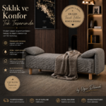 Elegance Uzun Puf Benç 130 Cm / Yatak Ayak Ucu-Antre-Salon - Görsel 3