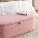 Sidney Sandıklı Ayak Ucu Puf Benç - PEMBE - Görsel 4